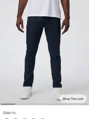 Vuori Meta Pant Athletic Slim fit 34” in Ink (Dark Blue)